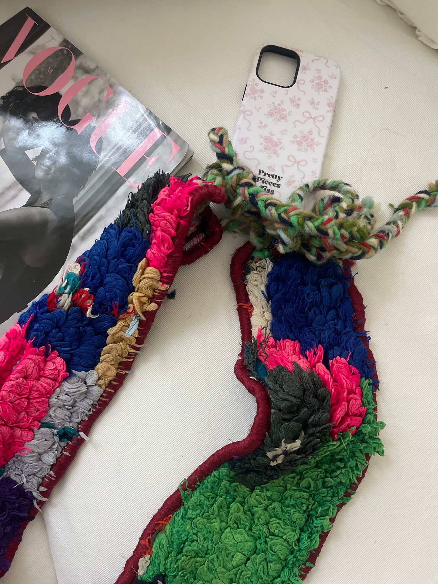 Yasmin upcycled one of a kind strap