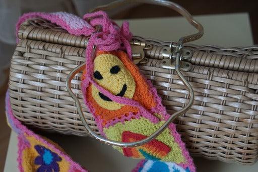 Festival ready - colored crochet