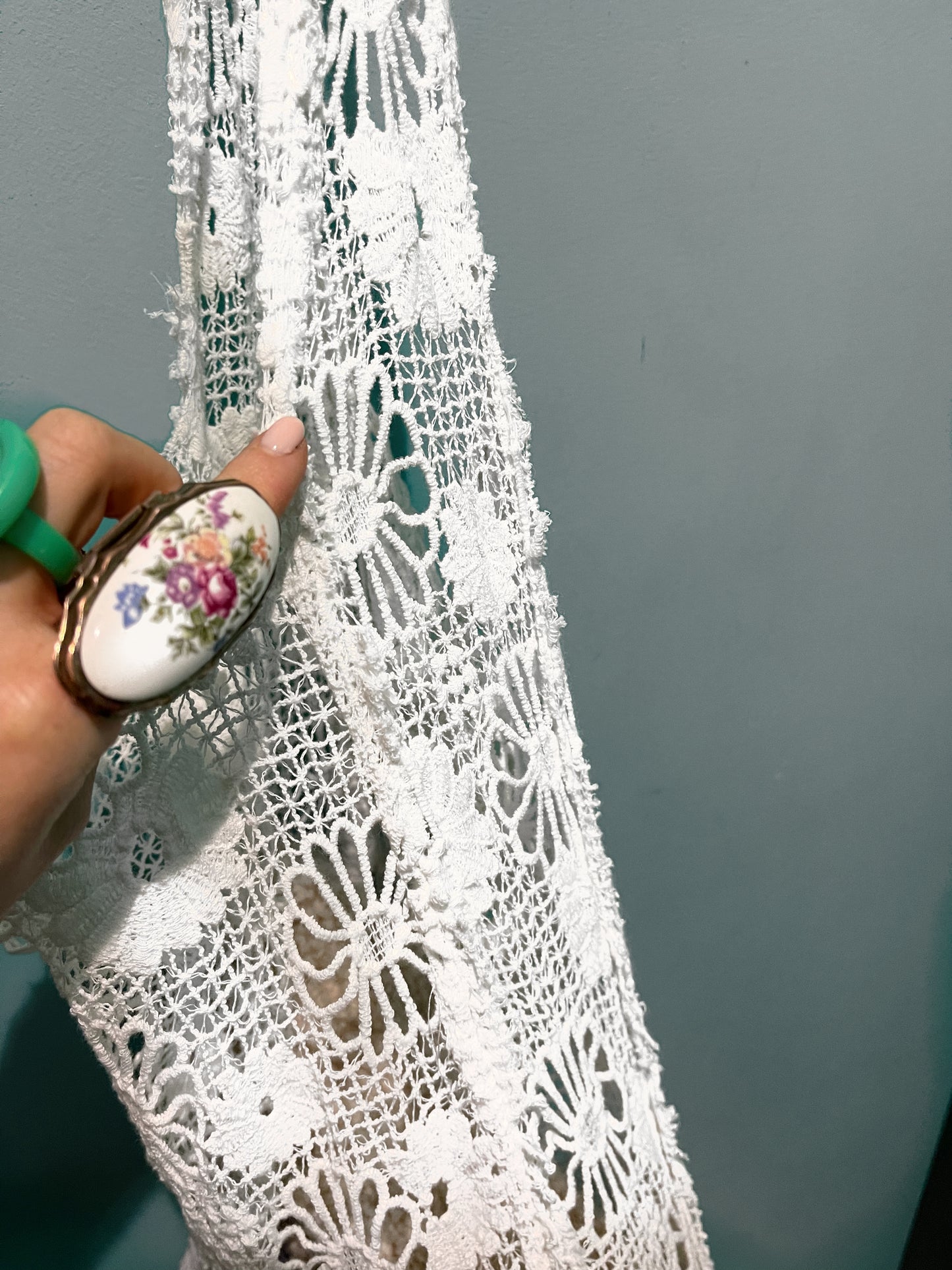 Lace bag - lace