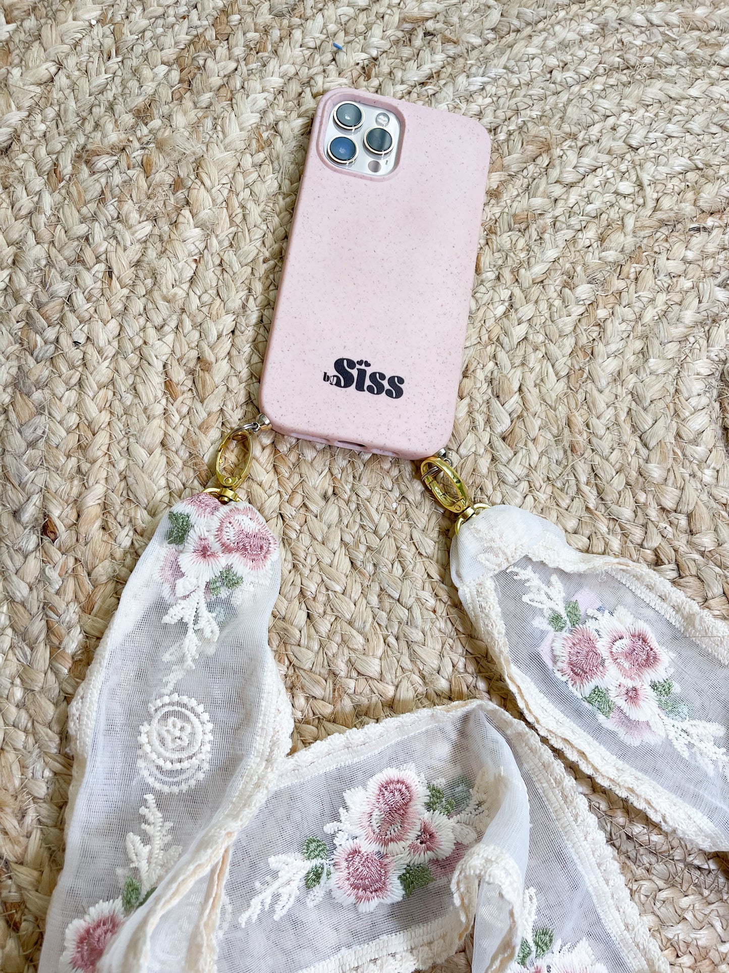 Confetti bySiss phone cover - soft pink