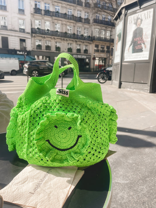 Little piece of Happiness Crochet Bag