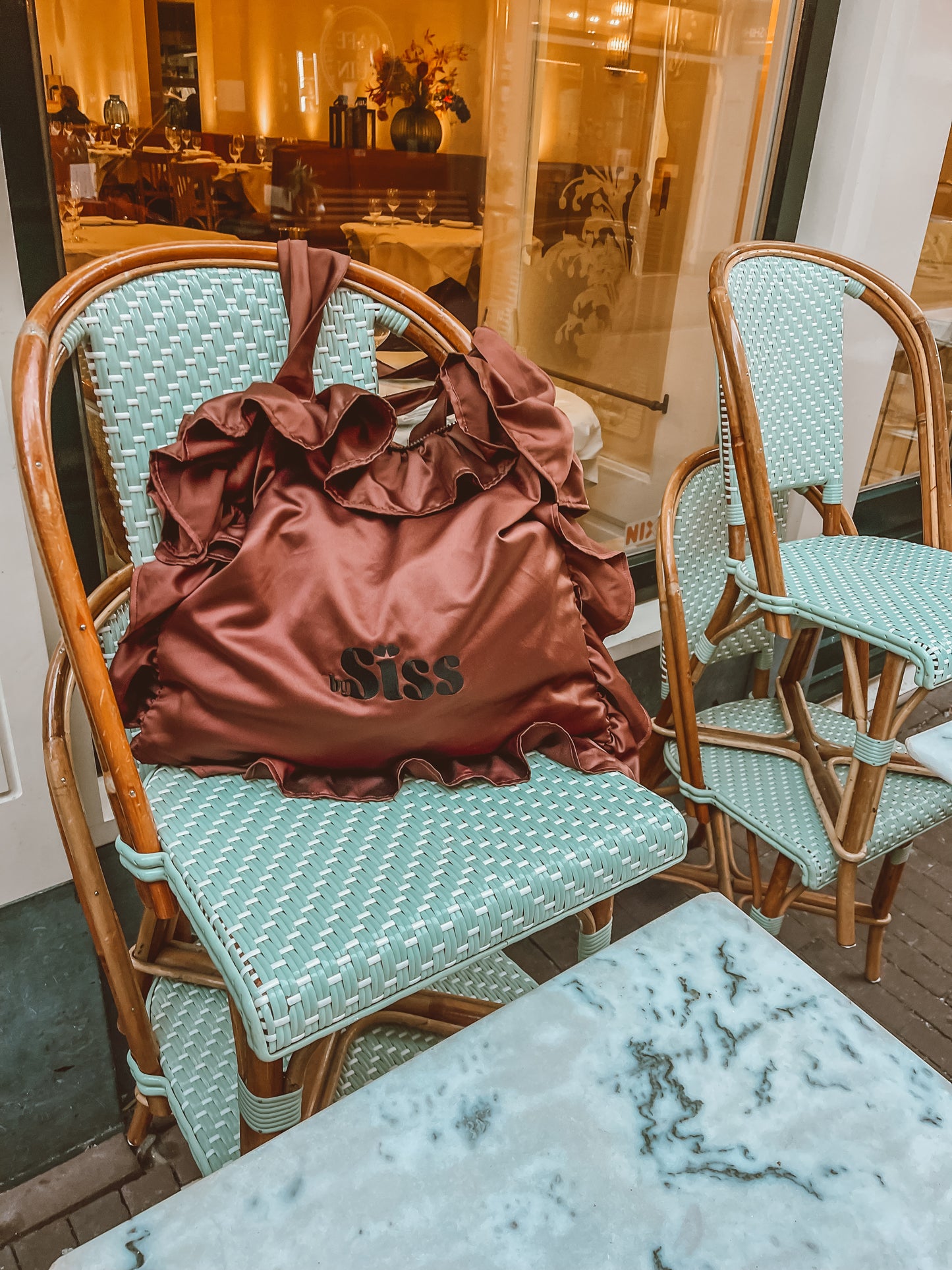 Pillow Bag - chocolate brown