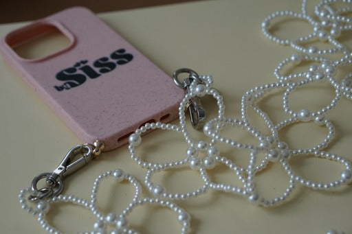 Pearls phone and bag charm